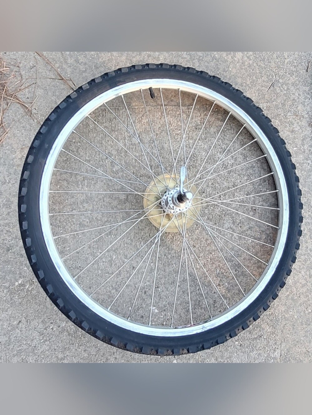 Alex Rims 26" Rear Bike Wheel, Tire, Quick Release, Shimano Hyperglide Cassette